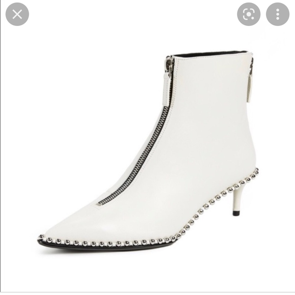 Alexander wang boot white